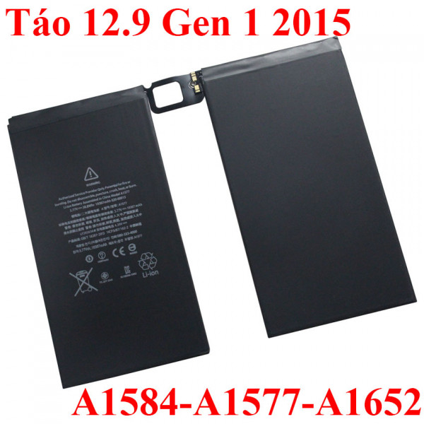 Pin Webphukien cho iPad Pro 12.9 inch 2015 Gen 1 Model A1577/A1652/A1584 - 10307mAh 38.8W
